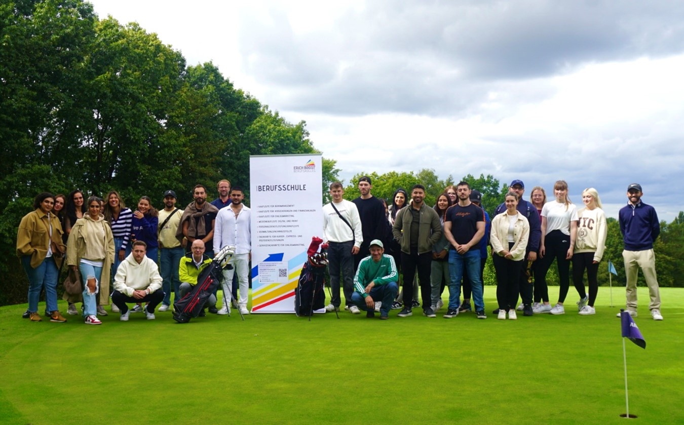 Das Erich-Brost-Berufskolleg im Düsseldorfer Golf Club Hubbelrath